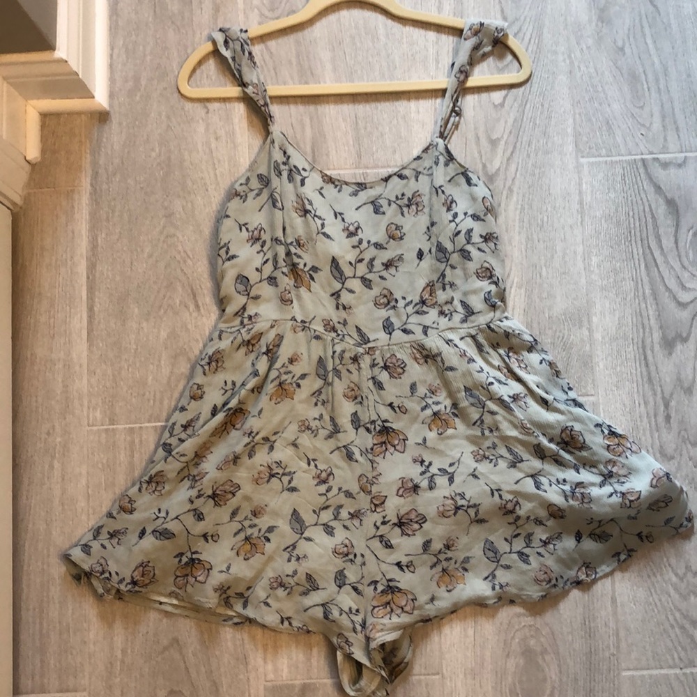 Urban outfitters floral romper